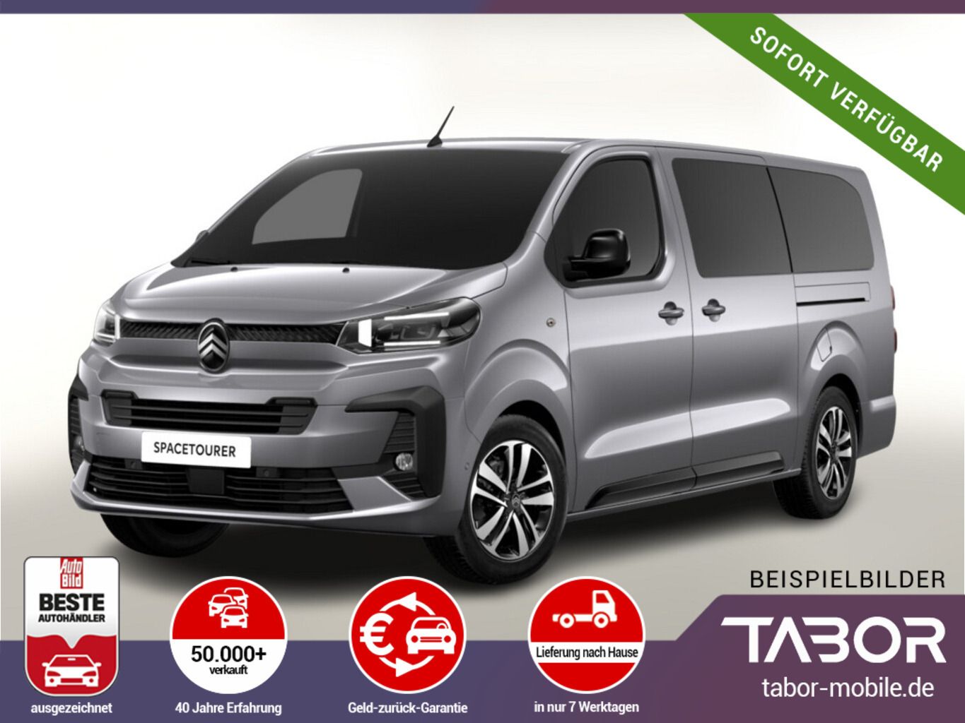 Citroën Spacetourer AT MAX XL Pano ACC Kam SHZ AHK Leder