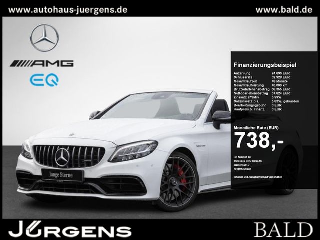 Mercedes-Benz C 63 S AMG Cabrio Perf-Sitze/Comand/LED/Burm/19'