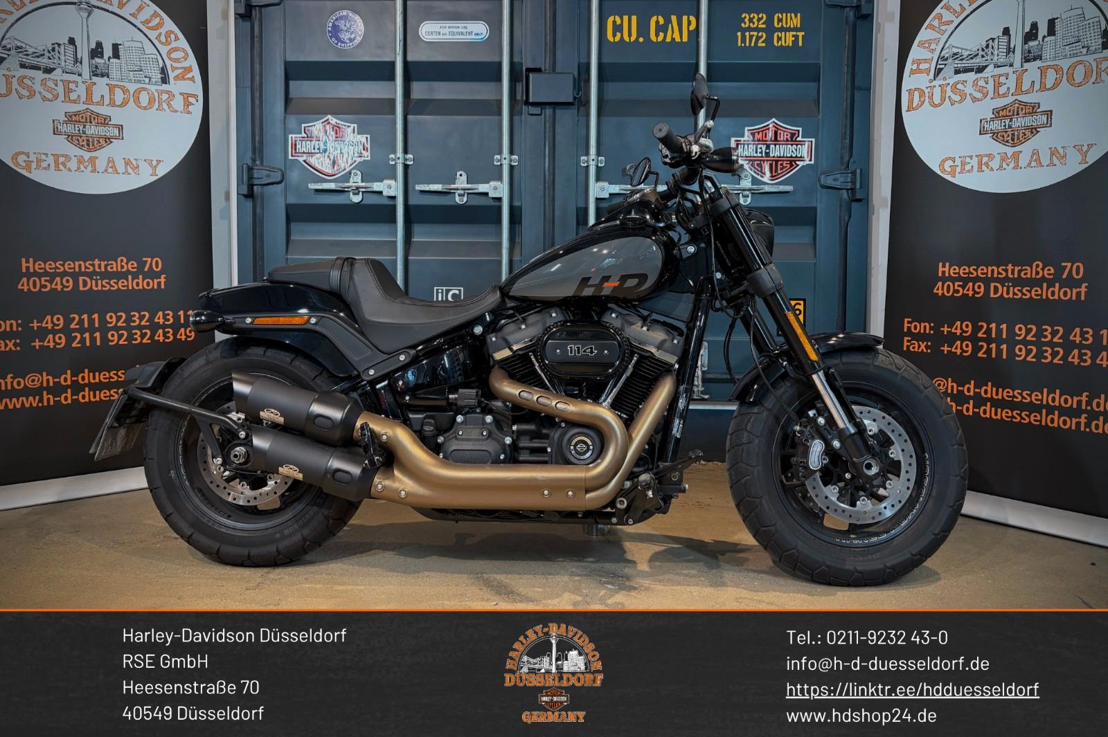 Harley-Davidson FXFBS Fat Bob 114-Jekill&Hyde-1.Hand!