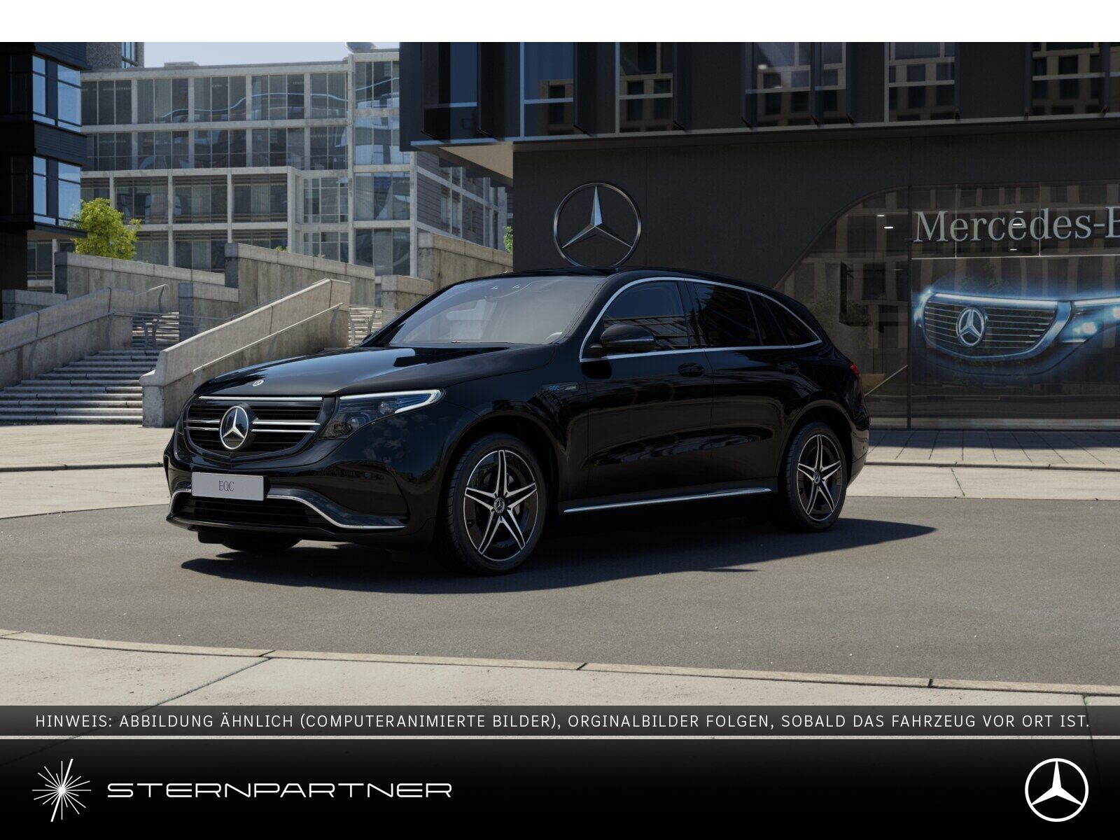 MERCEDES-BENZ EQC 400 4M AMG+MBEAM+DISTR+AMBIE+BURM+SDACH+AHK