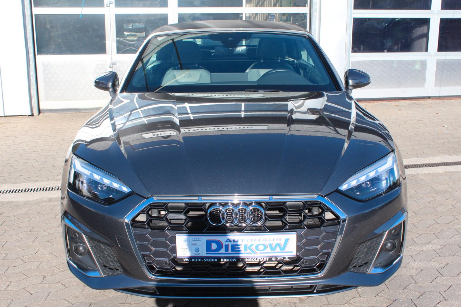 Audi A5 Cabrio 45 qu/2x S line/Leder/Matrix/REDUZIERT, миниатюра 7