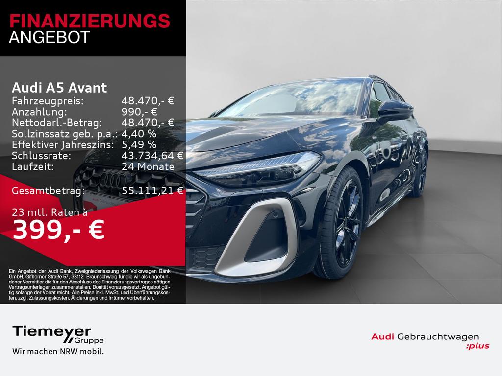 Audi A5 Avant TFSI Q S LINE EDIT LM19 AHK HuD MATRIX 2025