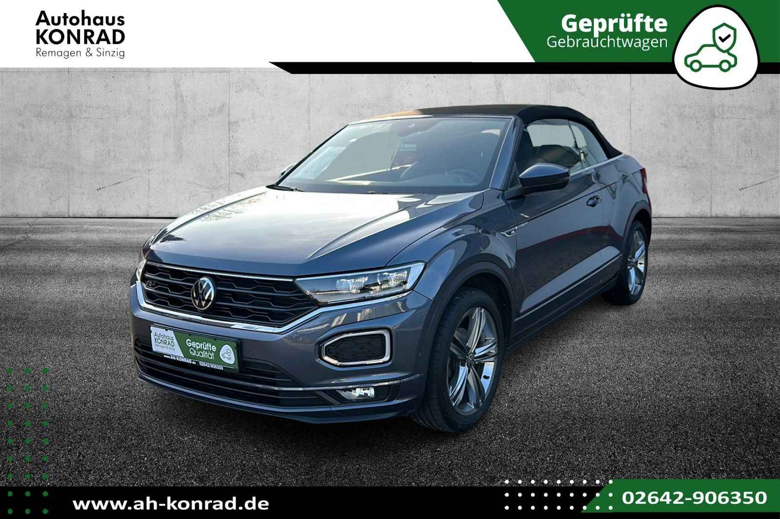 Fahrzeugabbildung Volkswagen T-Roc Cabriolet R-Line*KAMERA*CABRIO*