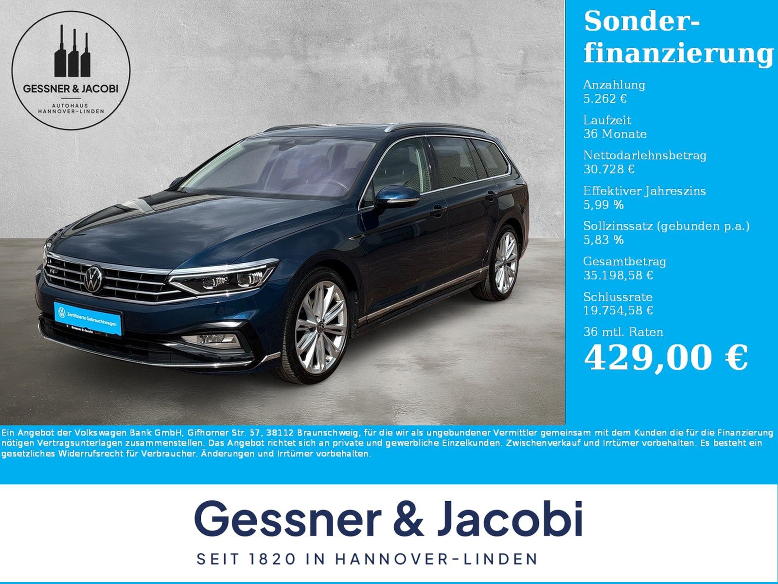 Volkswagen Passat Variant Elegance 2.0 TDI 4Motion DSG AHK foto 1