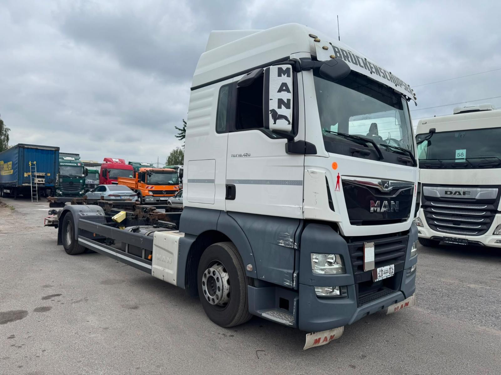 MAN TGX 18.420 LL /BDF+LBW-Unterfalltbar/Intarder/