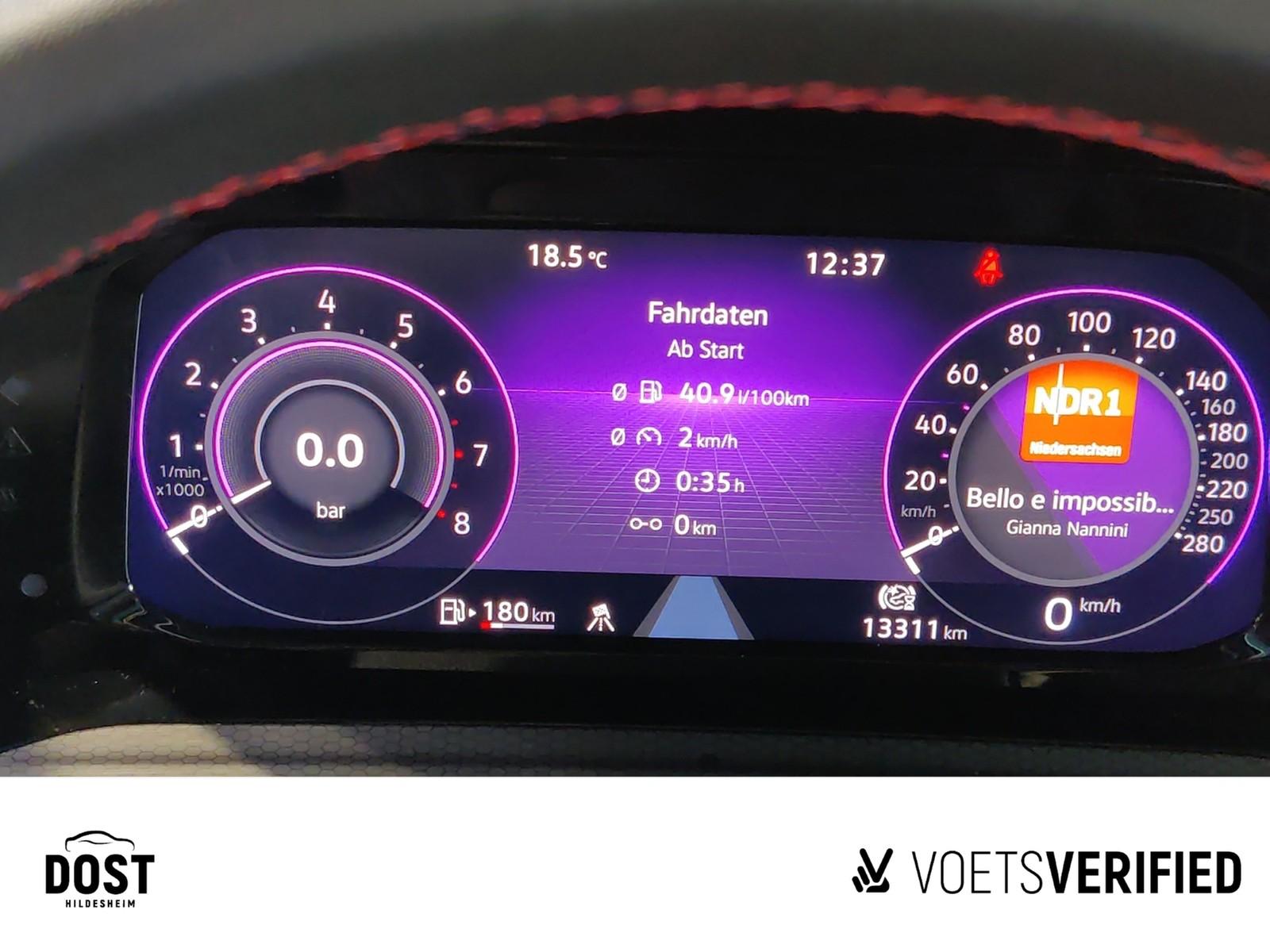 Volkswagen Golf VIII GTI 2.0 TSI KLIMA+PANO+REAR VIEW, миниатюра 12
