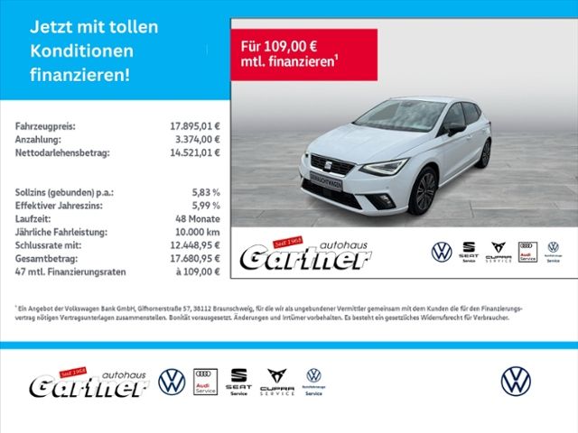 Ibiza FR LINE 1.0 TSI WINTERPAKET VISION PLUS PA