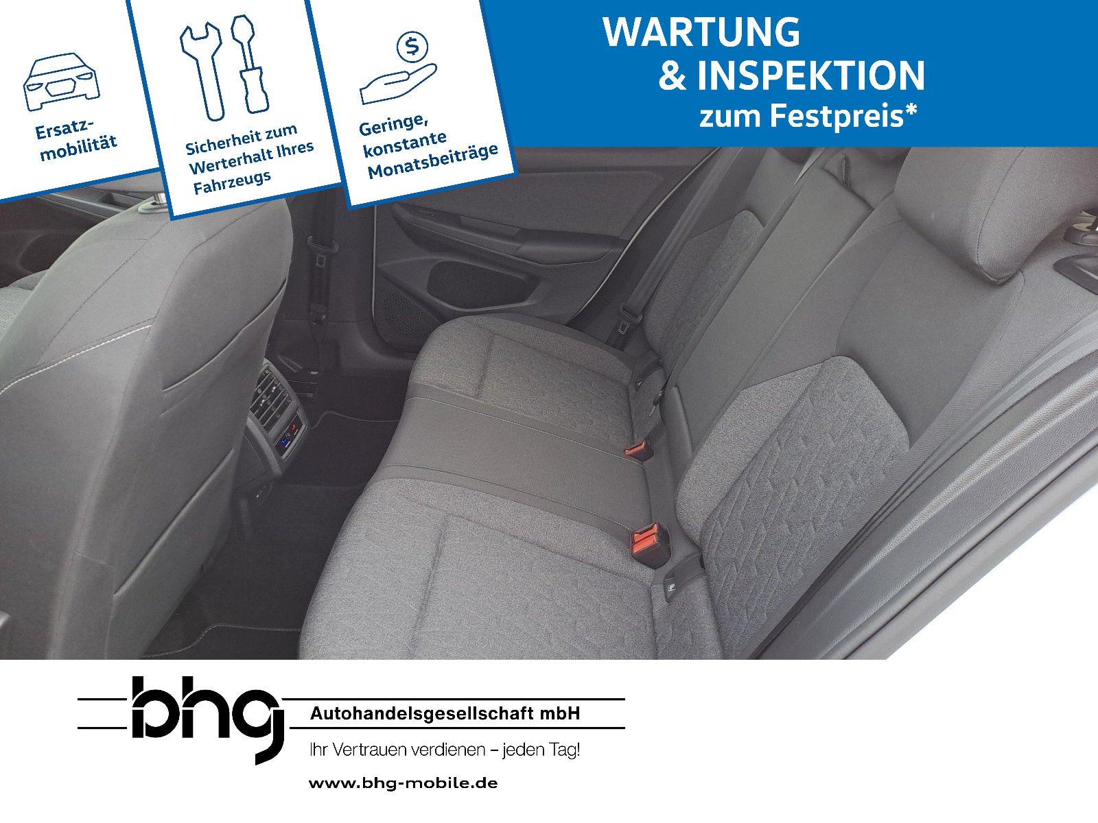 Volkswagen Golf 1.5 eTSI DSG AHK LEDplus DAB+ Sitzheizung, миниатюра 13