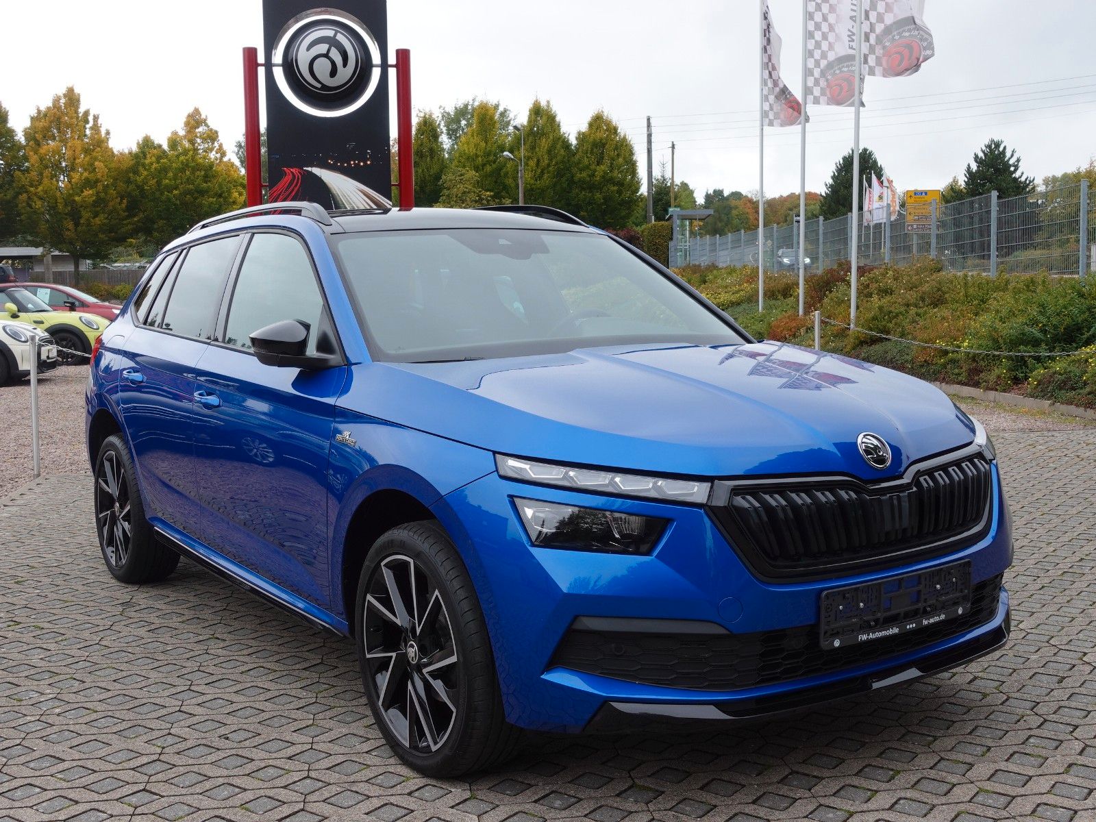 Fahrzeugabbildung SKODA Kamiq 1.5 TSI ACT MONTE CARLO LED/Navi/RFK/18"/.