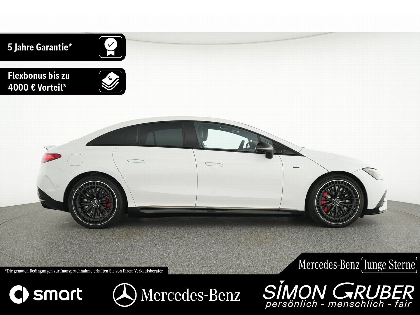 Fahrzeugabbildung Mercedes-Benz EQE 43 4M AMG NightII Carbon Airmatic HUD Hyper