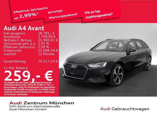 Audi A4 Avant 40 TDI qu. S tronic Virtual/Navi/Kamera