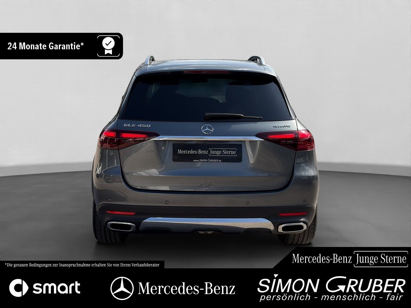 Fahrzeugabbildung Mercedes-Benz GLE 450 4M Pano Sitzklima HUD Burm 20Zoll AHK