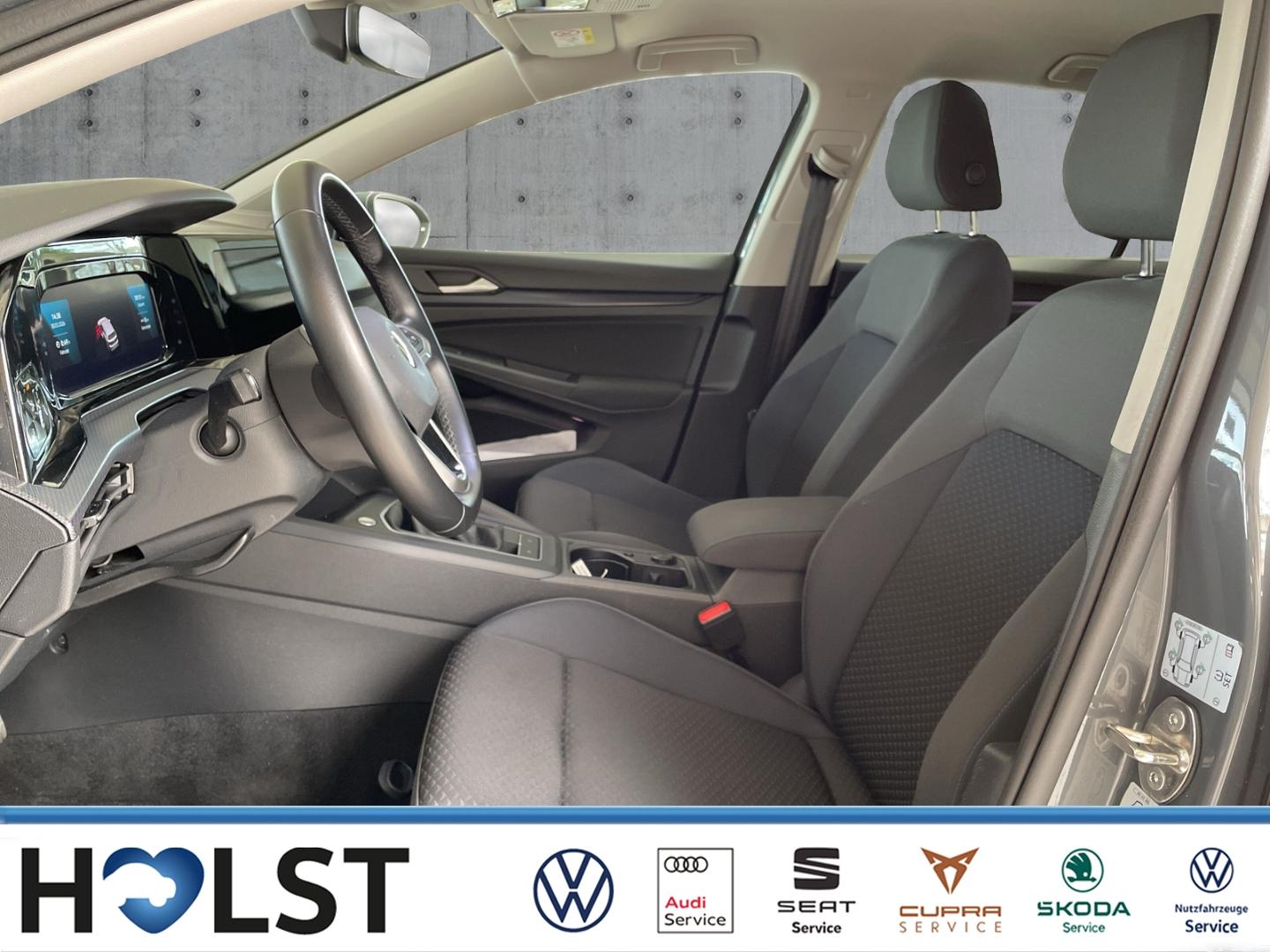 Volkswagen Golf VIII 1.5TSI United StdHZ ACC LED GJR, миниатюра 6