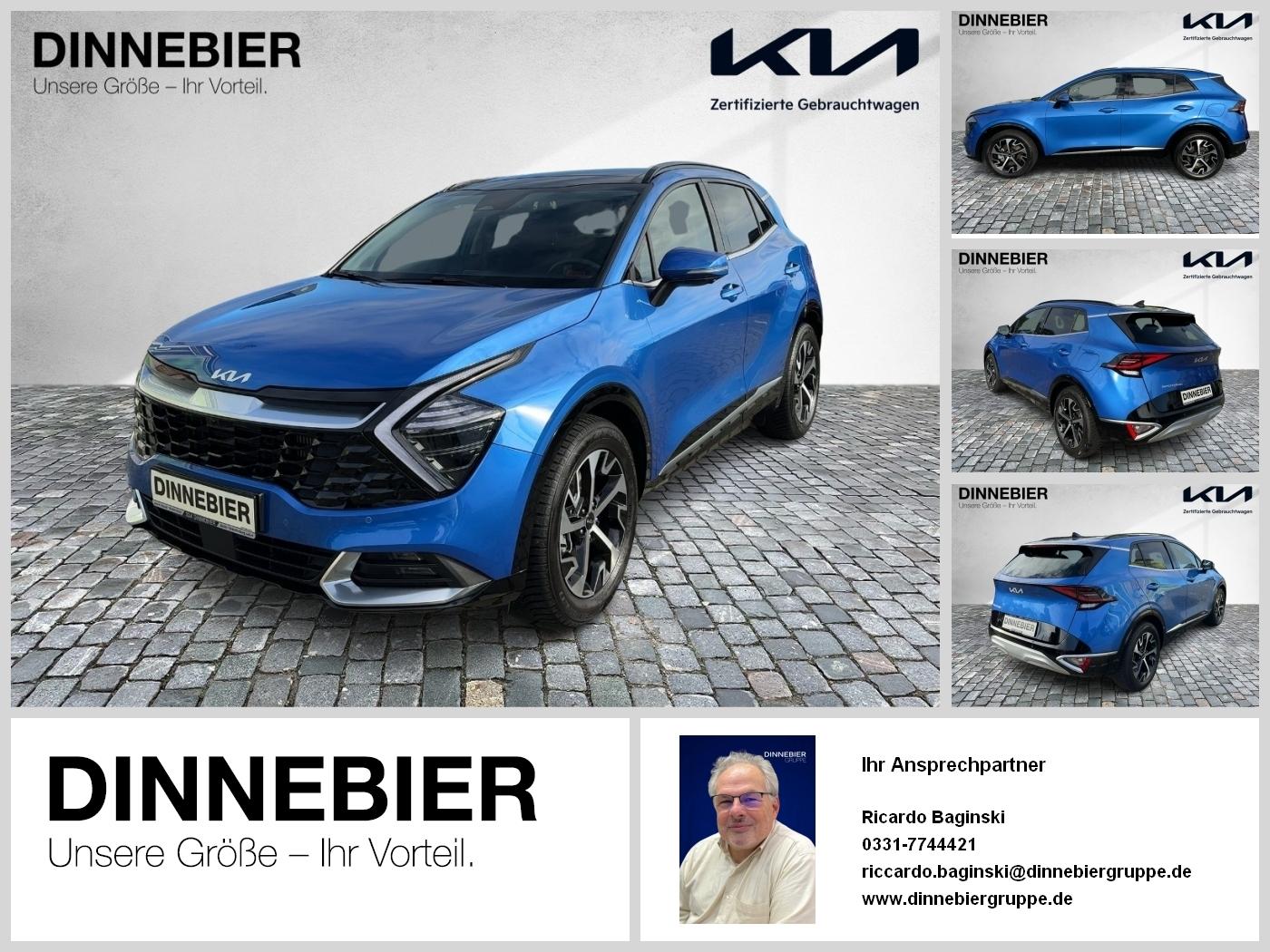 Kia Sportage 1.6T Spirit LED+360°+Glasdach+Navi