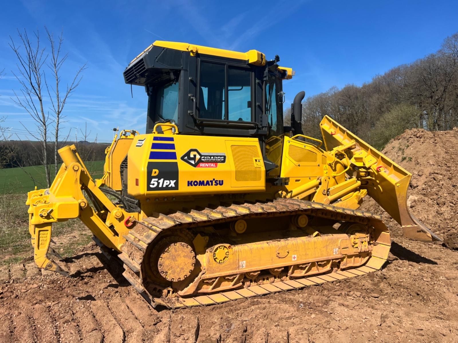 Komatsu D51PX-24EO++Ripper++Miete ab 200,-€/Tag++