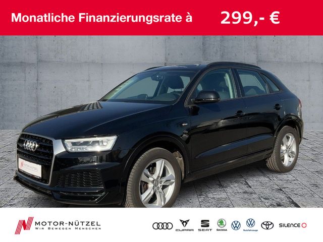 Audi Q3 2.0 TDI QU S-LINE LED+NAV+SHZ+PDC+MFL+AHK+18"