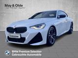 BMW 230 i Coupe M Sport Navi Leder LED ACC PA+ DA - weiße BMW 230