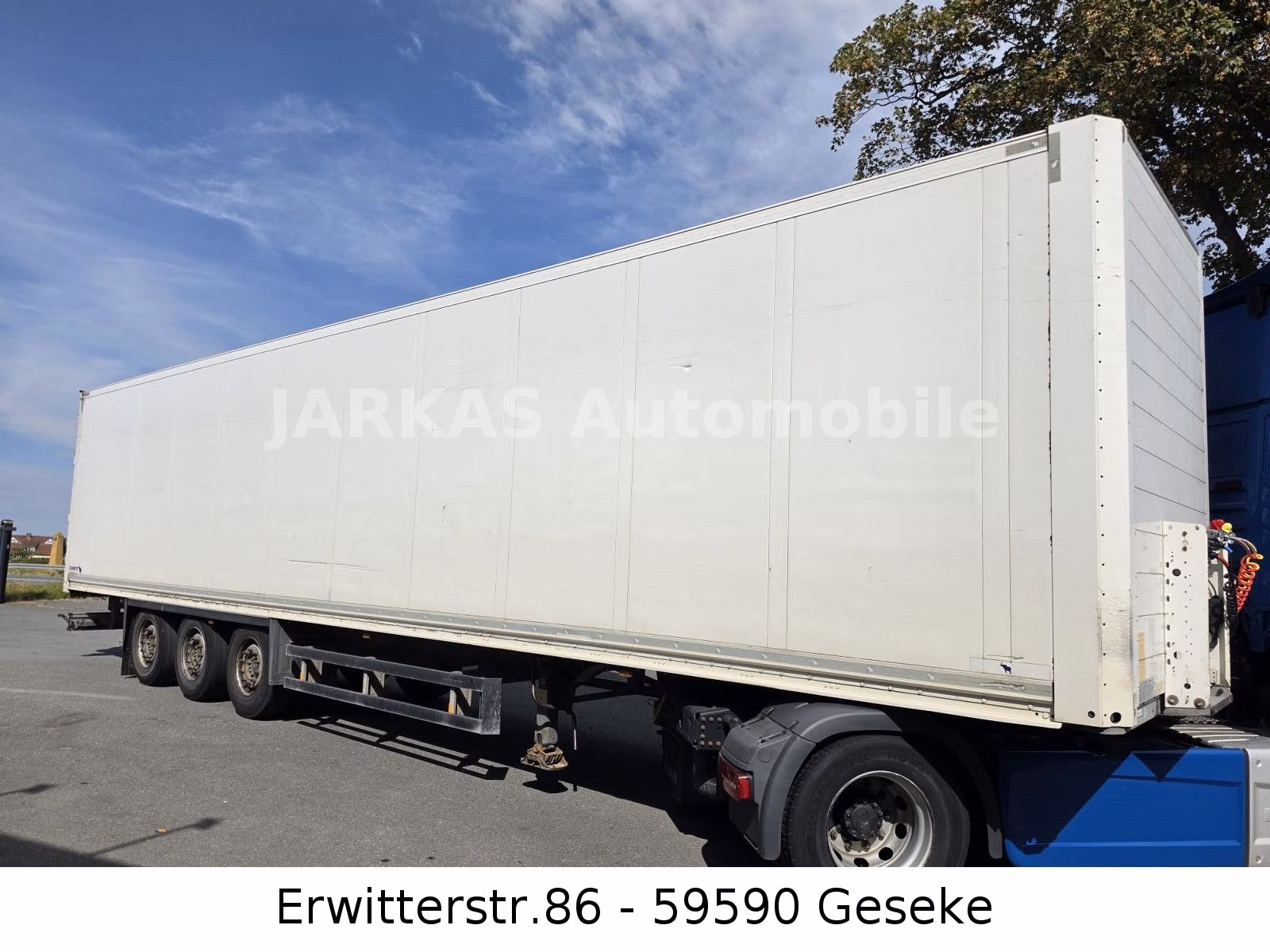 Schmitz Cargobull SKO 24, Kofferauflieger, Doppelstock, Liftachse