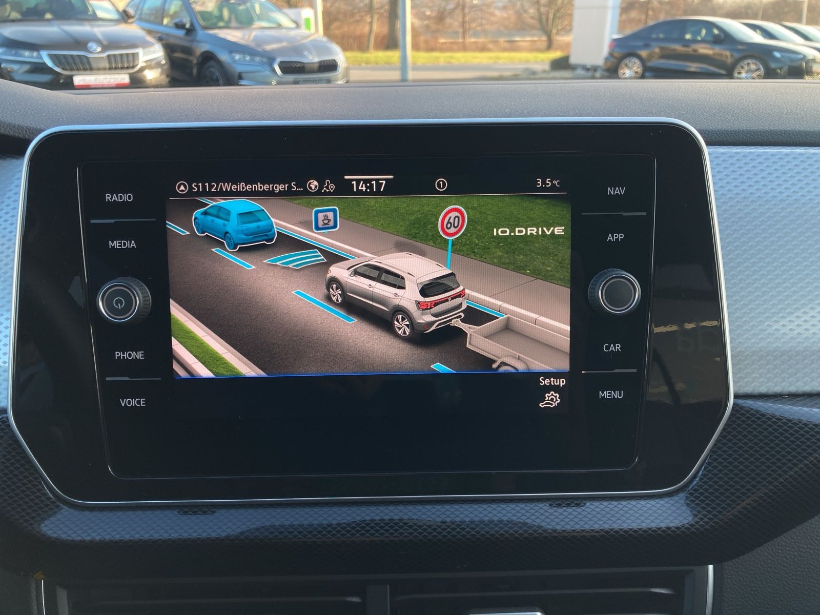 Fahrzeugabbildung Volkswagen T-CROSS TSI GOAL DSG LED Navi ACC SH VC