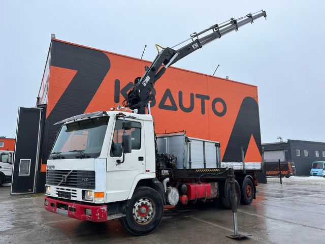 Volvo FL 10 6x2 HIAB 195-4 / PLATFORM L=5780 mm