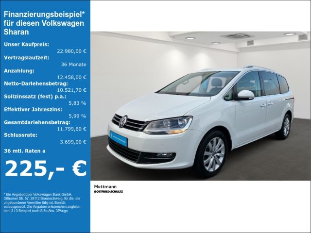 Volkswagen Sharan 2 0 TDI Highline PANO NAVI AHK SHZ PDC