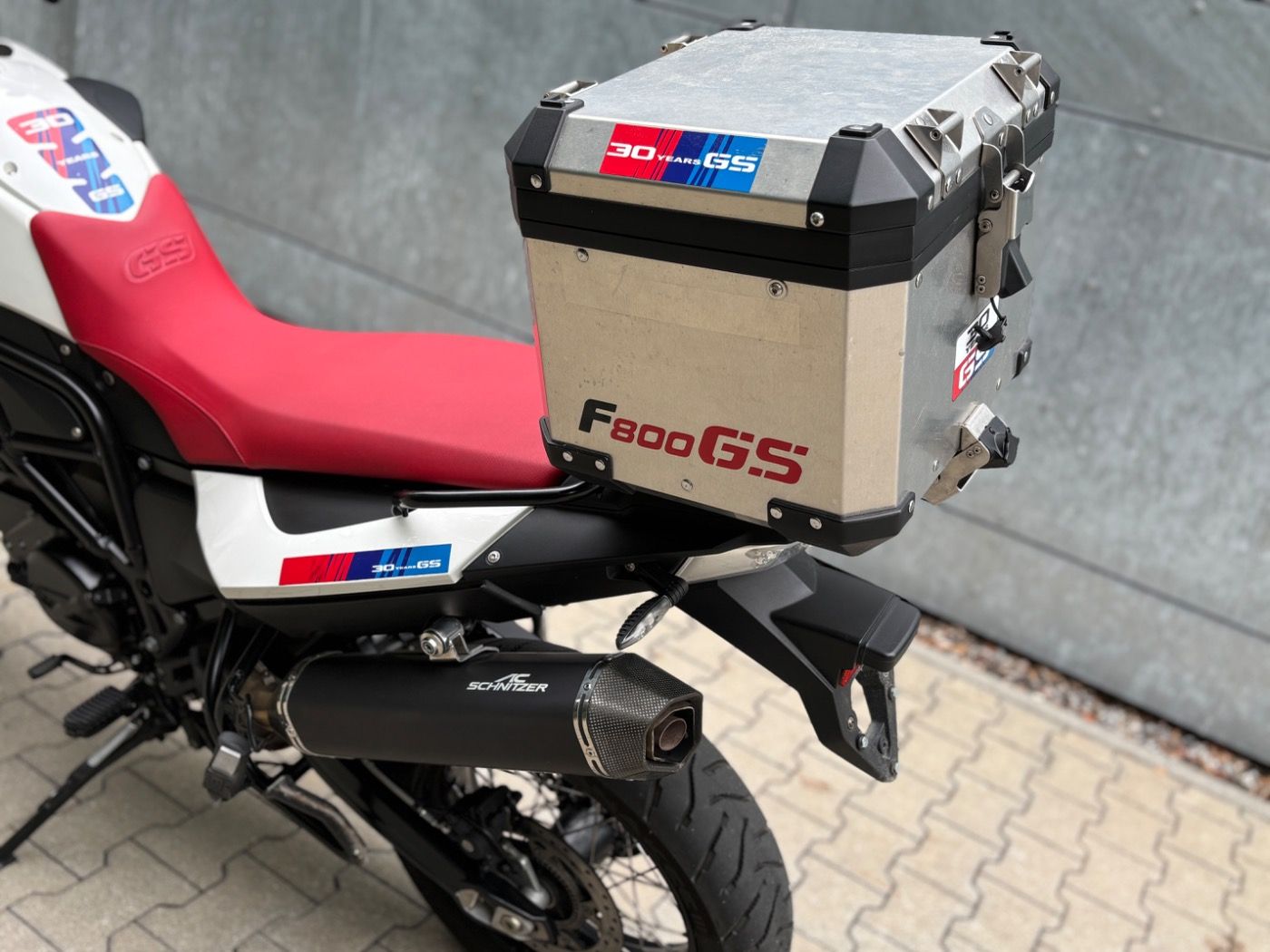 Fahrzeugabbildung BMW F 800 GS 30 Jahre Alu Topcase