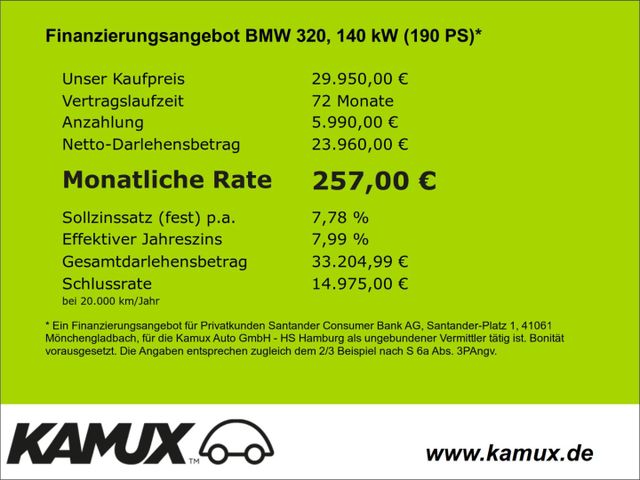 BMW 320 d lim.Steptronic Sport line+LED+NAVI+VIRTUAL