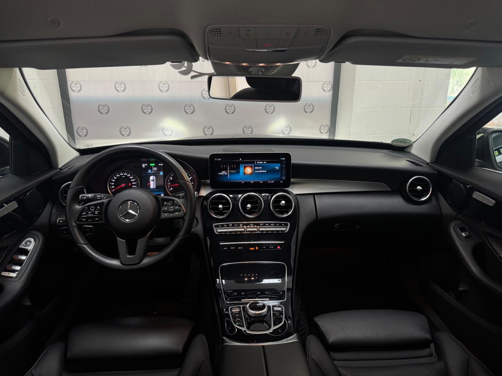 Mercedes-Benz C-Class T-MODELL AUTO NAVI CAM LEDER T-WINKEL 8-F, миниатюра 15