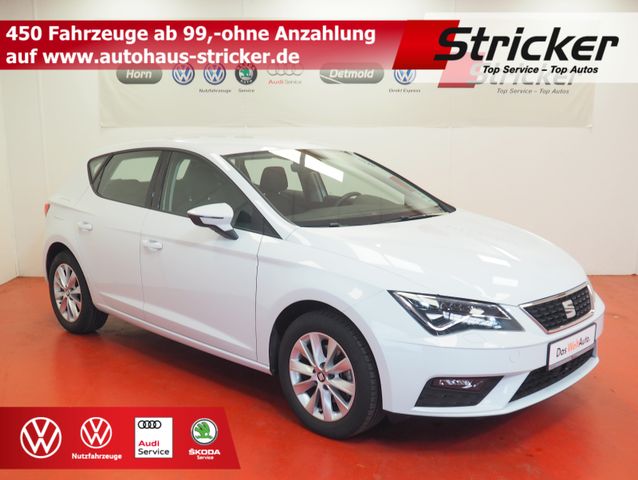 Ein Seat Leon der zum Leasing angeboten wird.