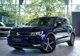 Volkswagen Tiguan 2.0 TDI *1.H *18 *AHK *Navi *PDC *ACC - mit Diesel-Antrieb: Blau, Geländewagen