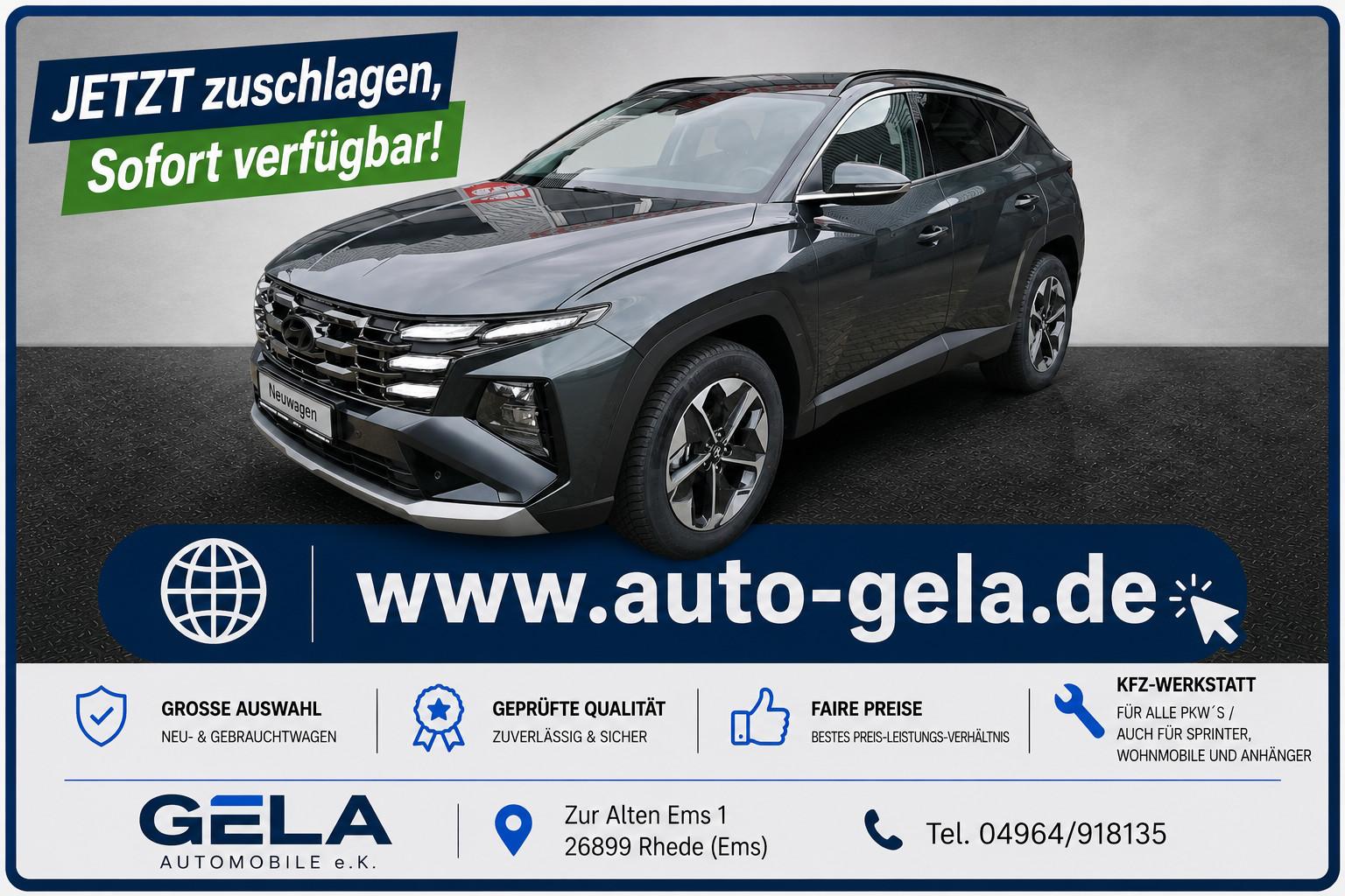 Hyundai Tucson 1.6 T-GDi Trend DCT /18 Zoll/ MY2026