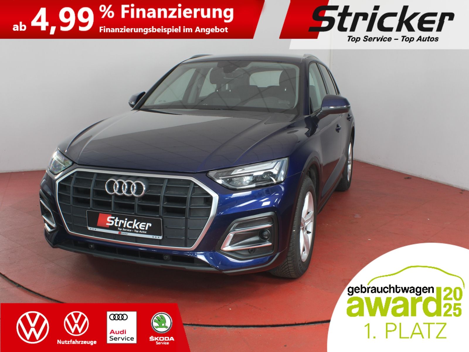AUDI Q5 35TDI S-tronic 332,-ohne Anzahlung Navi AHK
