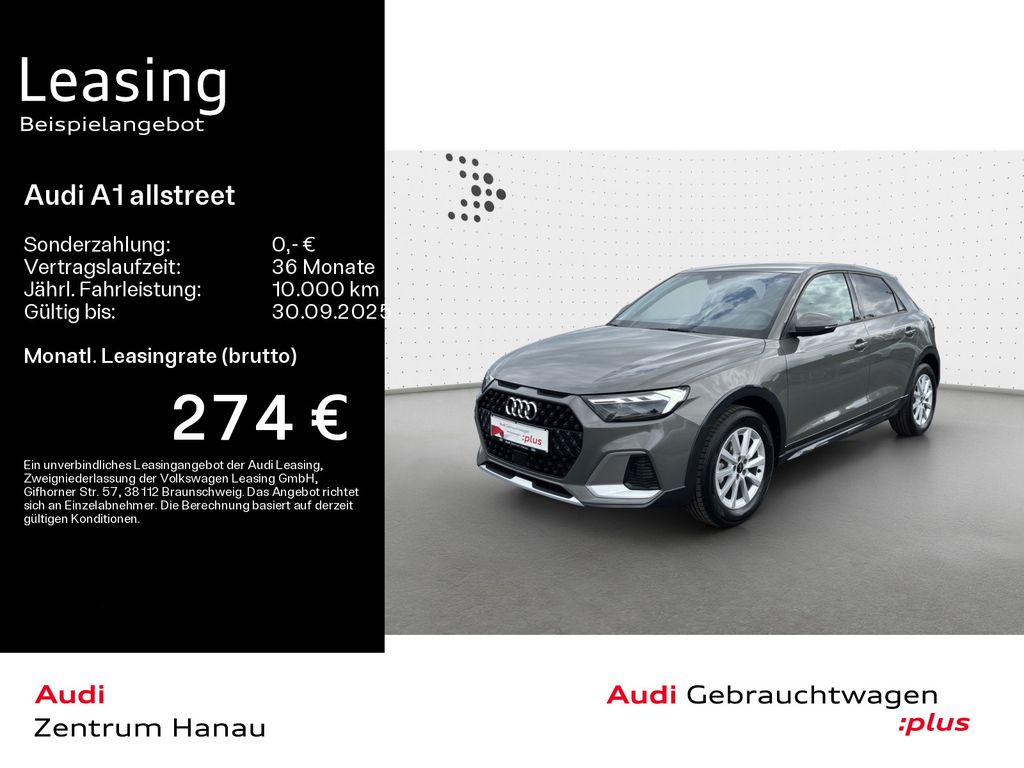 Audi A1 allstreet 30 TFSI*NAVI-PLUS*LED*VIRTUAL*SHZ