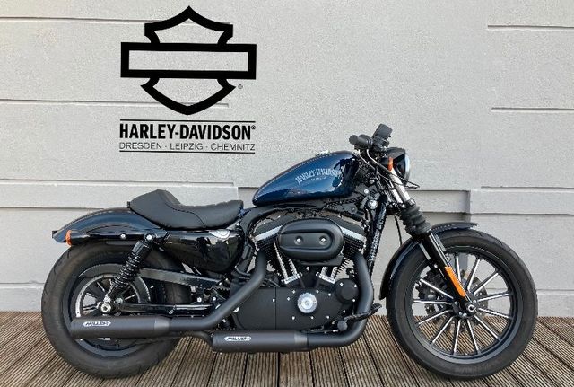 Harley-Davidson Sportster Iron 883, XL883N, Miller Auspuff