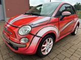 Fiat 500 Sport - Fiat 500: Rot, Leder