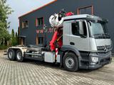 Mercedes-Benz ACTROS 2546 6x2 Abrollkip Kran Palfinger Q150Z95 - Mercedes-Benz Actros 25