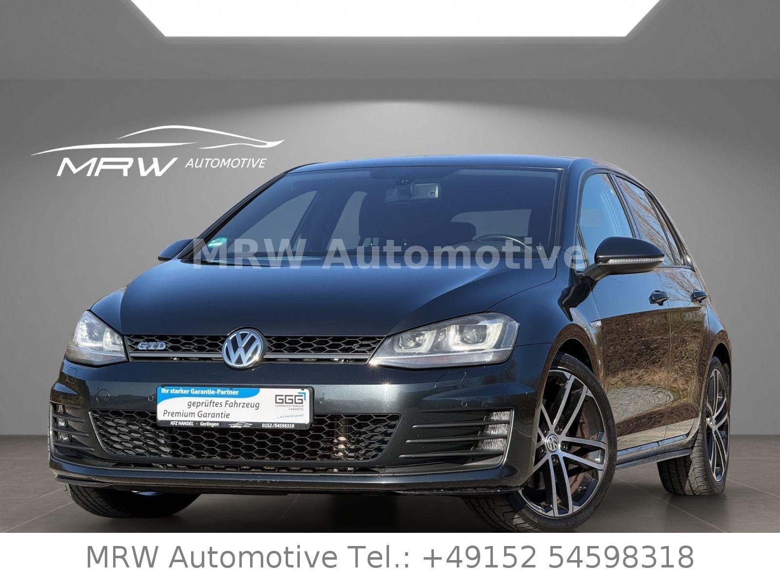 Volkswagen Golf VII GTD KAMERA NAVI XENON 1. HAND EU6