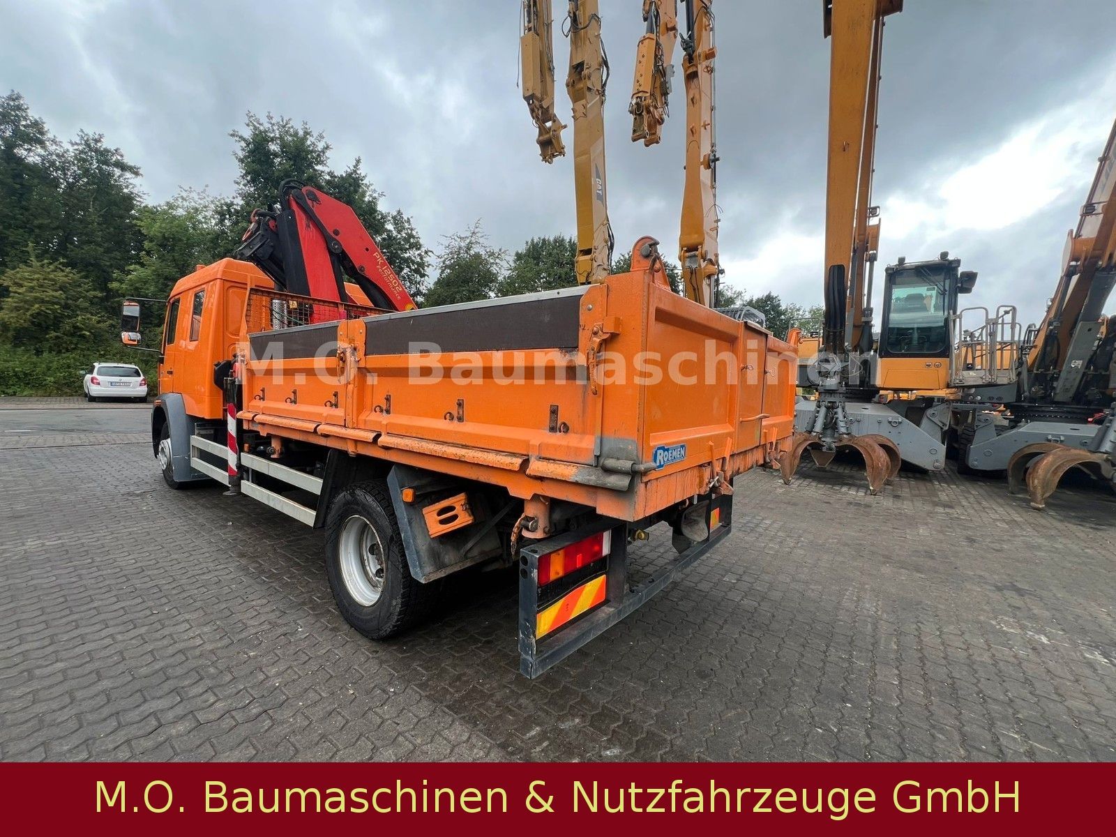 Fahrzeugabbildung MAN LE 14.220/Palfinger PK 12502/3.Seitenkipper/Doka
