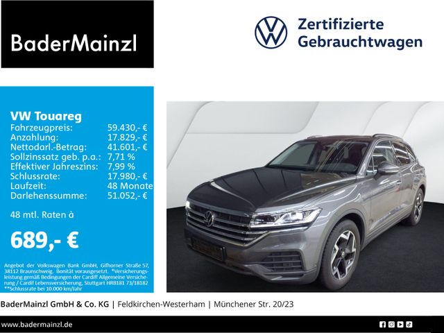 Volkswagen Touareg 3.0 TDI 4M Basis AHK Kam LED Luft Navi