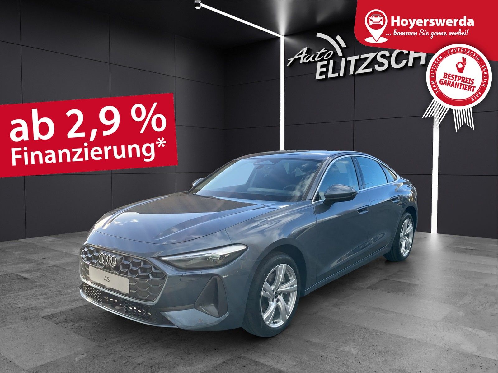 Fahrzeugabbildung Audi A5 Limousine TFSI S tronic LED Navi ACC RFK SH P