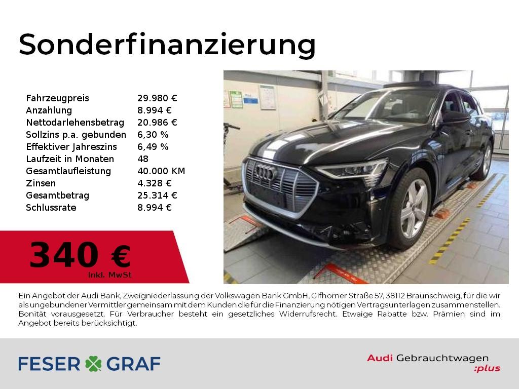 AUDI e-tron 55 S Line Int Pano,AHK,Leder,Kamera
