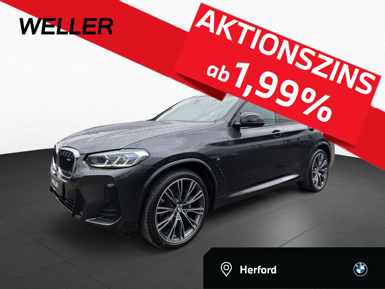 BMW X4 M40d Laser DAPr 360° HUD H/K MEM Sthz