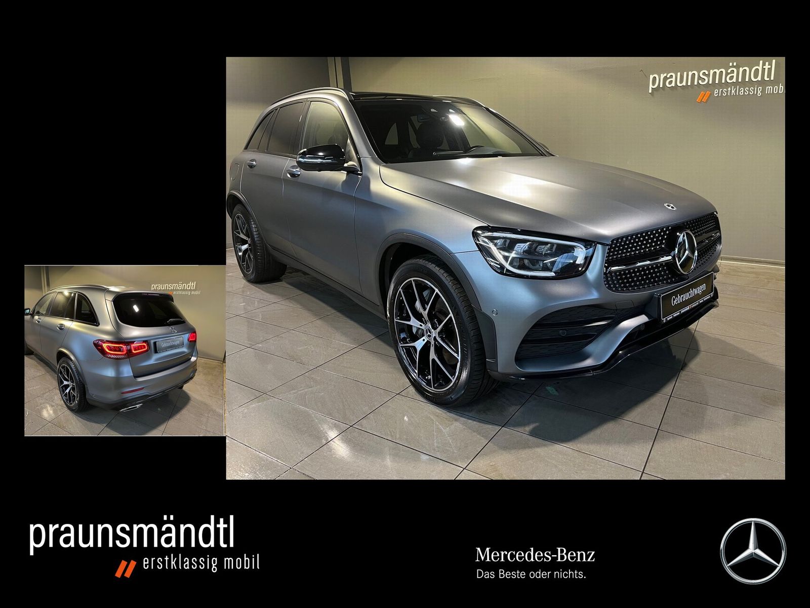 MERCEDES-BENZ GLC 400 d 4M AMG Night StaHzg/Soun/AHK/Ambi/Kame