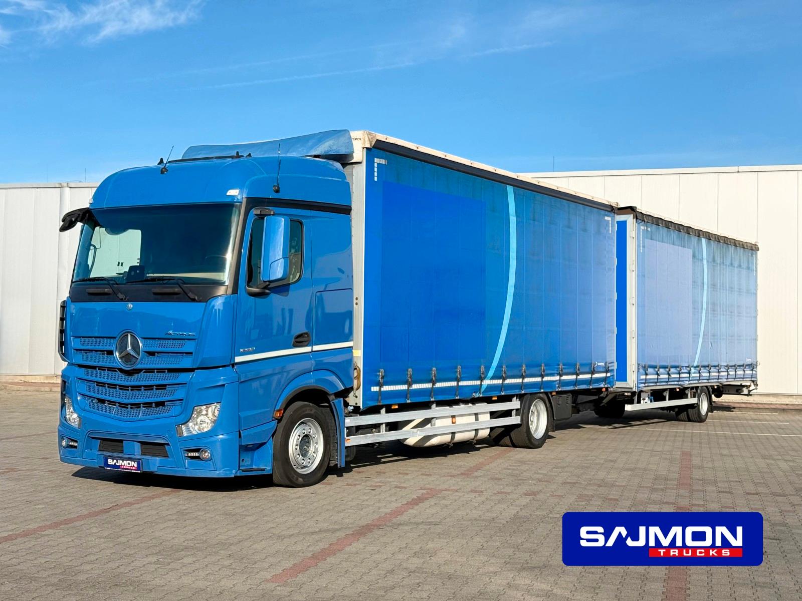 Mercedes-Benz Actros 1833 2x770m komplet 120 m jumbo tandem