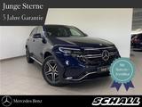 Mercedes-Benz EQC 400 4M AMG+DIST+AHK+SHD+360°+MULTI LED+19" - blaue Mercedes-Benz EQC