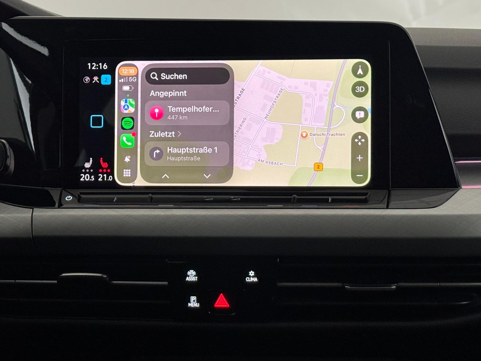 Volkswagen Golf Variant TDI Life Virtual LED Navi Kamera, миниатюра 23