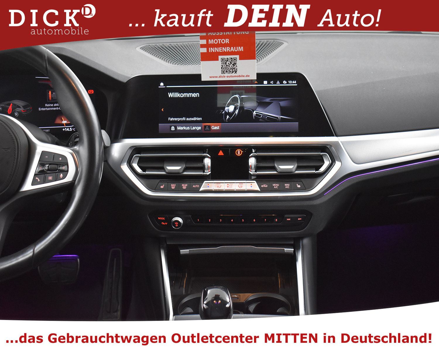 Fahrzeugabbildung BMW 318d To Aut M Sport/M PAKET+VIRTU+SHADO+LED+AHK+