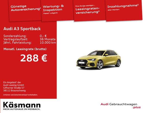 Audi A3 Sportback 30TDI S line AHK NAV SHZ ACC