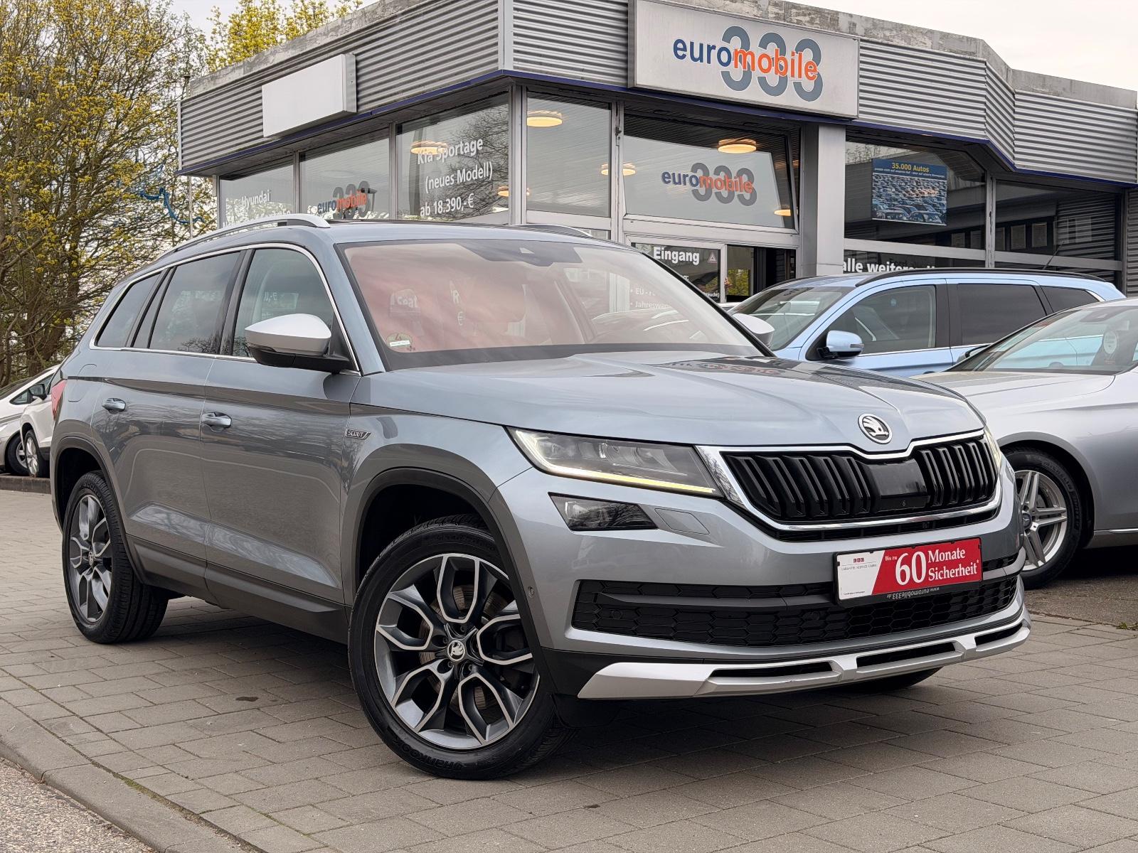 Skoda Kodiaq Scout 4x4 *Pano*LED*Leder*360°*7-Sitzer*