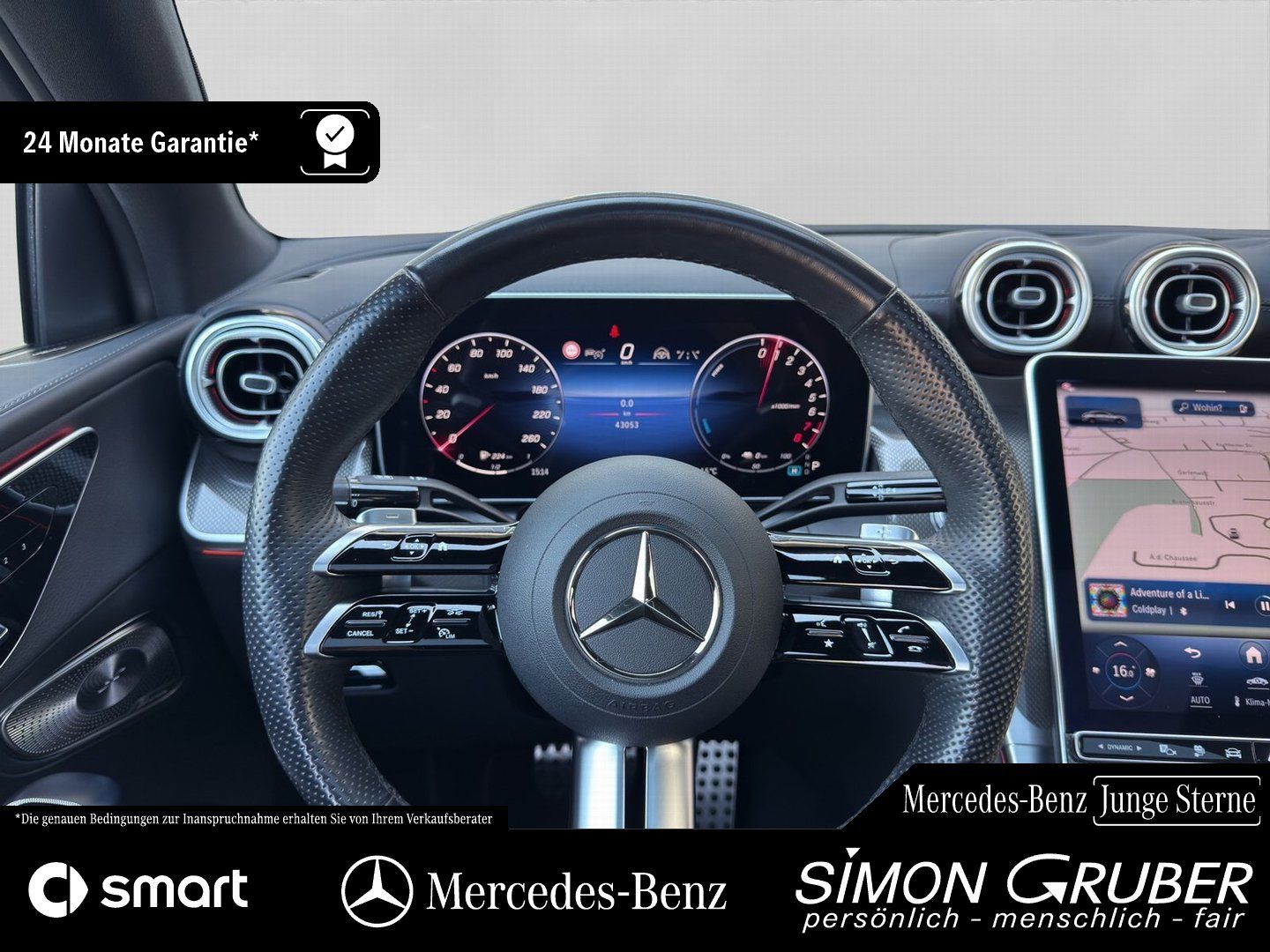 Fahrzeugabbildung Mercedes-Benz GLC 400 e 4M AMG Coupé Pano Leder Burm 360 DigiL